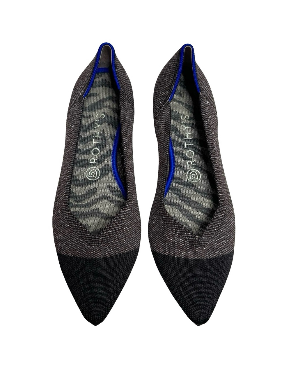 Rothy’s | The Point in Twilight Metallic Cap Toe 10